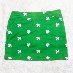 Loudmouth Shamrock Embroidered Golf Skort [Size 8]